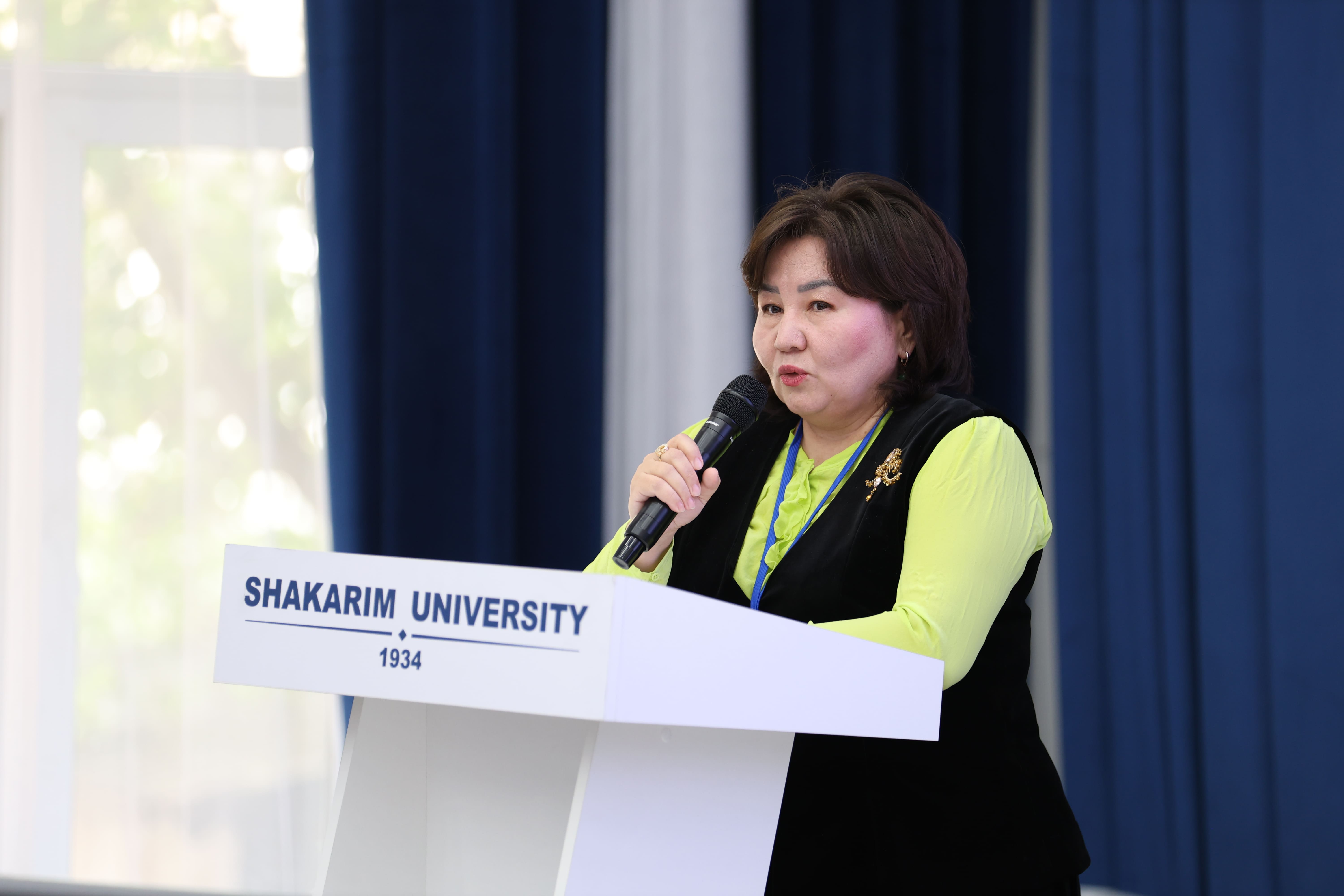 Акерке Абылайханқызы, заместитель председателя Комитета высшего и послевузовского образования МНВО РК:  «ВЫСШЕЕ ОБРАЗОВАНИЕ — ЭТО НЕ ТОЛЬКО ЗНАНИЕ, НО И ПРОСТРАНСТВО ВОСПИТАНИЯ»