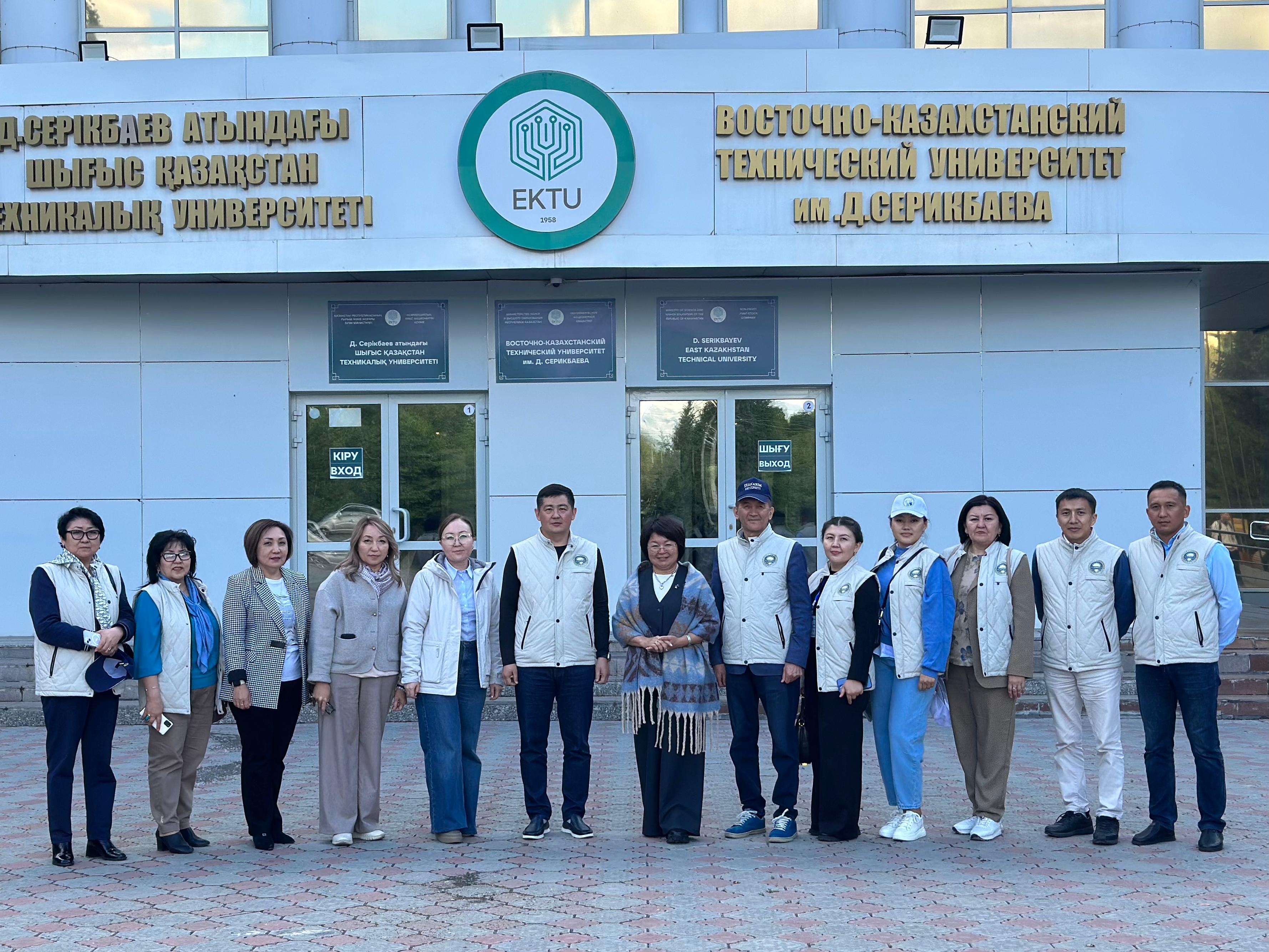 Делегация Shakarim University в Восточно-Казахстанской области