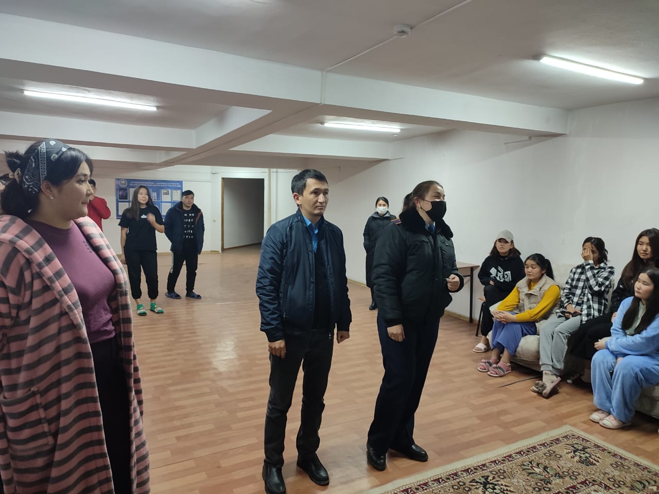 ВСТРЕЧА С СОТРУДНИКАМИ ПОЛИЦИИ