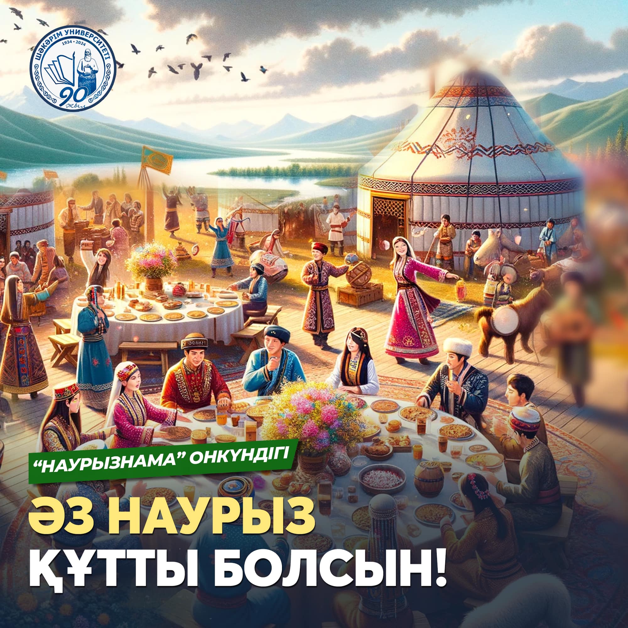 НАУРЫЗ МЕЙРАМЫ ҚҰТТЫ БОЛСЫН!