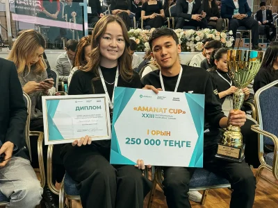 ШӘКӘРІМ УНИВЕРСИТЕТІ СТУДЕНТТЕРІ РЕСПУБЛИКАЛЫҚ ПІКІРСАЙЫС ТУРНИРІНДЕ ЖЕҢІМПАЗ АТАНДЫ