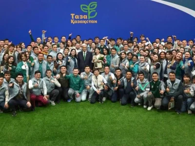 "Taza Kazakhstan" as a way of life: Shakarim University student took part in the eco-festival held in Astana