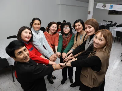 ТАБИҒАТ АЯСЫНДА ӨТКЕН ТРЕНИНГ