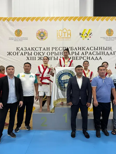 Университет палуандары — республикалық универсиада жүлдегерлері!
