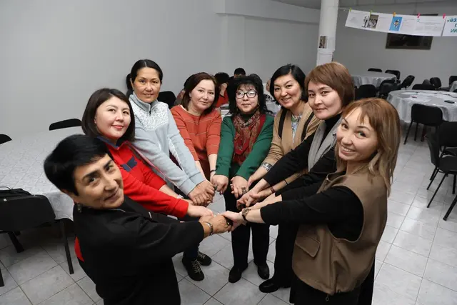 ТАБИҒАТ АЯСЫНДА ӨТКЕН ТРЕНИНГ