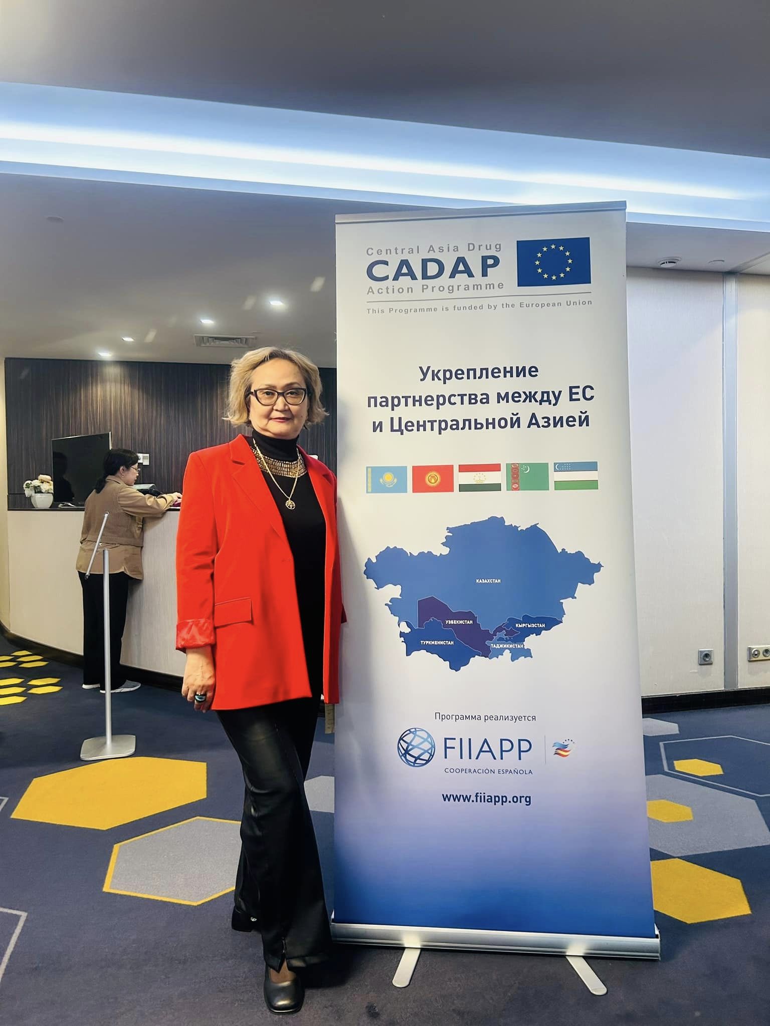 A workshop organized by CADAP (Central Asia Drug Action Program) 